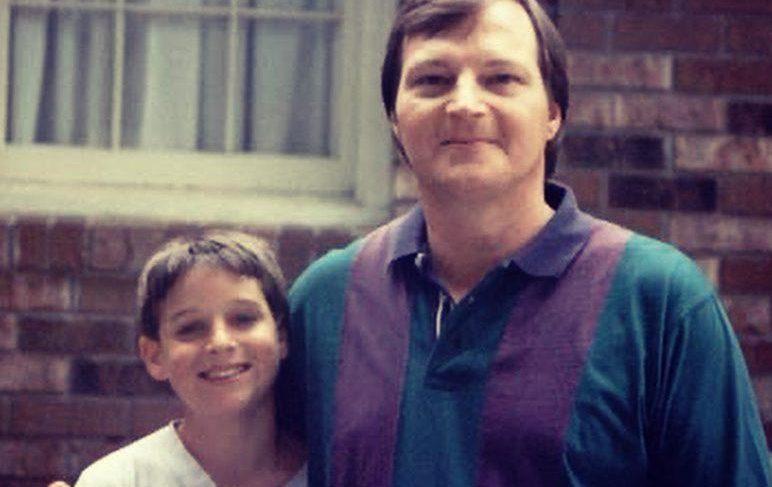 Dad and me circa 1993